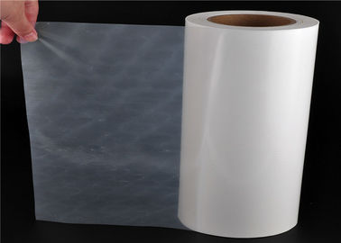 Полиэстер деревянного молока крена склеивающей пленки 0.12мм Мельт кольцевания горячего белый просвечивающий